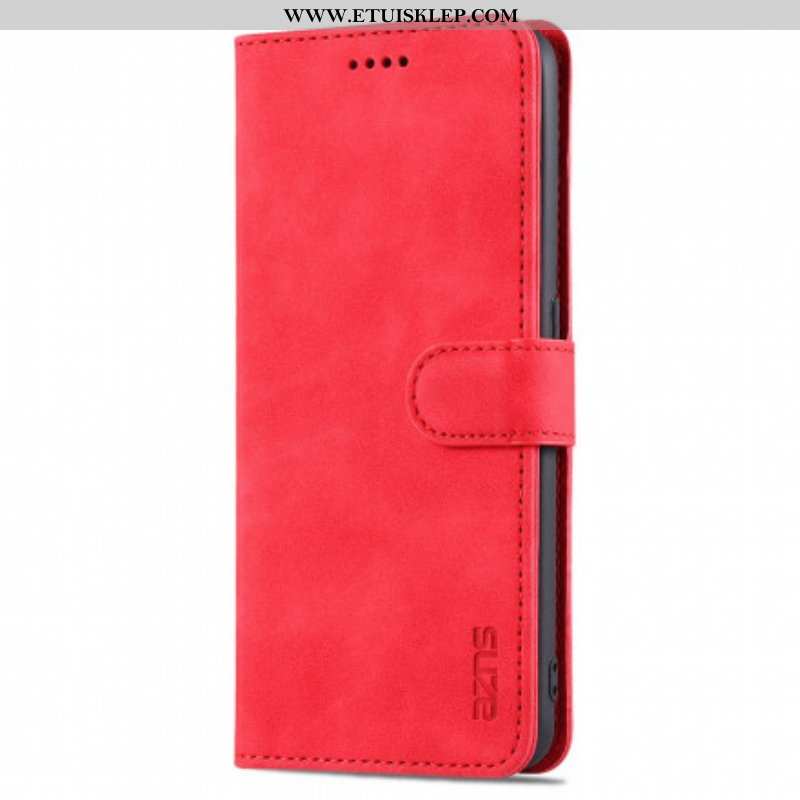 Etui Folio do Oppo A94 5G Efekt Skóry Azns